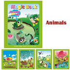 1pcs Magical Book Water Drawing Coloring Cartoons Books Doodle Pen Painting Drawing Board For Kids Toys Birthday Gift - SJB-DIAMOND ELITES