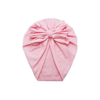 Luxury Modern Baby Headband Hat Bowknot Print Cotton Stretchy Turban Headband Infant Head Wrap Beanie Hat  For Babies and Kids