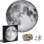 1000pcs Modern Round Puzzles Toys Puzzles Educational Toys Puzzles For Adults Interesting Goods Learning And Education Moon and Planets Puzzles - SJB-DIAMOND ELITES
