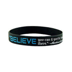 Dream Greatness Believe Motivation Silicone Rubber Bracelets Perfect Gift For Men And Women Cool Style - SJB-DIAMOND ELITES