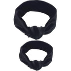 Modern  Mother & Baby Headbands Kids Girl Bow With Rabbit ear Print Floral Hair Bands Parent-Child Hair Accessories