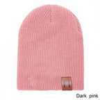 Modern Kids Girls & Boys Winter Hat Soft Warm Beanie Crochet Elasticity Knit Children Casual Warm Cap For Kids