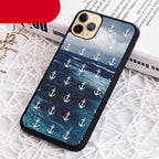 Blue Boat Anchor Printing Drawing Protection Phone Case For Iphone 14 Se 6 7 8 Plus Xr Xs 11 12 13 Pro Max Galaxy S21 22 Silicone Case Toy Story Protective Cover For Iphone Stevvex