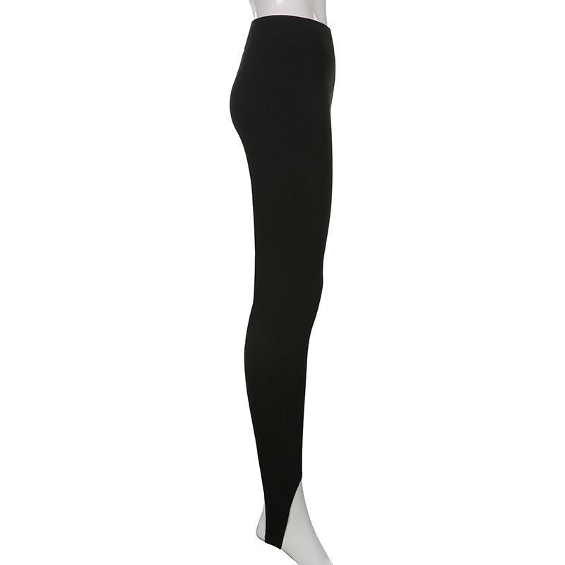 Elegant High Waist Cotton Fitness Basic Pants Casual Spring New Female Skinny Leggings Women Seamless Fitness Leggings Women Seamless Push Up Leggings Workout Pants Breathable Pants Stevvex