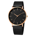 STEVVEX Women Watch Rose Gold  Style Women's Mesh Belt ultra-thin Fashion para Luxury Wrist Watches For Women and Girls - SJB-DIAMOND ELITES