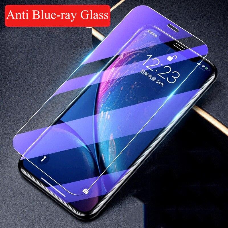 3D Genuine Tempered Glass Full Screen Protector Guard Cover Compatible with iPhone SE 2020 Glass For iPhone 12 11 13 14 Pro Max Plus Mini X XR XS Max Anti Blue Tempered Glass Screen Protector Stevvex