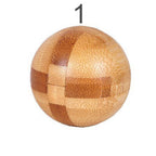 12 Style Brain Teaser 3D Wooden Interlocking Puzzles Game Toy Bamboo Small Size For Adults Kids - SJB-DIAMOND ELITES