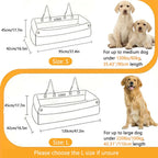 Milano Double Booster Seat Fashioned Furbabies