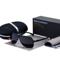 Brand Designer Driving Sunglasses for Men Polarized Sunglasses Men in Aviation Retro Design With High Quality  Full Metal Frame  and UV400 Protection - SJB-DIAMOND ELITES