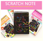 Kids Drawing Toys Scratch Paintings Magic Art Drawings Baby Educational Magic Books Child Birthday Gifts - SJB-DIAMOND ELITES