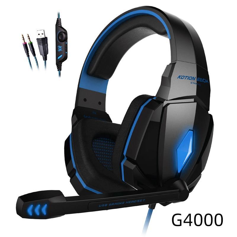 Modern Luxury Gaming STEVVEX Headset over-ear Game Earphones Wired gaming headset microphone Deep bass stereo headphones for PC and GAming - SJB-DIAMOND ELITES
