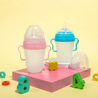 Silicone Baby Bottle Baby Milk Silicone Feeding Bottle Kids Drink Water Bottle Children Bottle For Kids