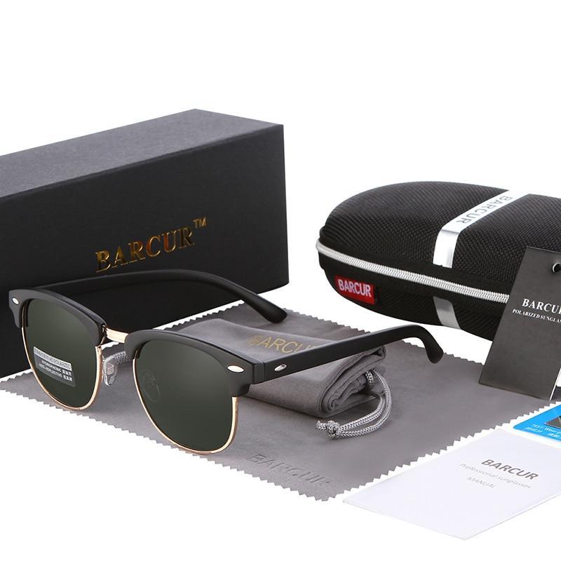 Luxury Universla Oculos New Polarized Retro Classic and Modern Sunglasses With NEW Design and High Quality frame and Glases With UV400 Protection - SJB-DIAMOND ELITES