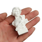 Mini Plaster Statue Greek Mythology Celebrities Famous Sculpture Figurine Drawing Practice Gypsum Bust Portraits Lootquake LLC
