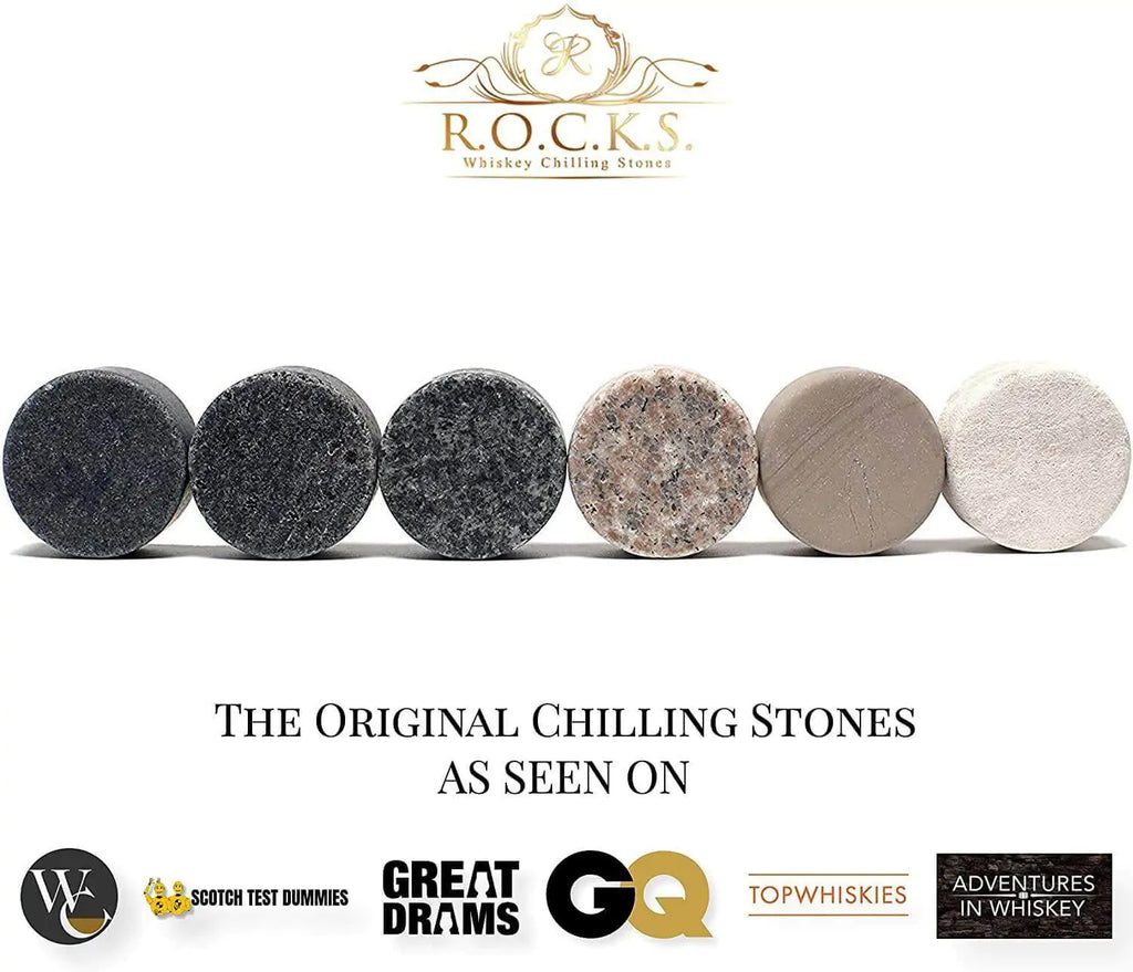 The Gentleman's Essentials - Whiskey Stones & Grooming Kit Gift Set Pi-Mart