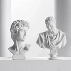 Mini Plaster Statue Greek Mythology Celebrities Famous Sculpture Figurine Drawing Practice Gypsum Bust Portraits Lootquake LLC
