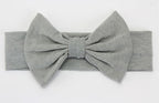 Headband Knitted Cotton Children Girls Elastic Bow Hair Bands Turban for girl Headbands