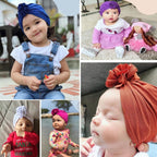 Modern Baby Headband Girl Headbands Cotton Knot Bow Turban Headband Stretchy Baby Bow For Girls