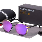 Luxury New Fashion Polarized Women Round Rimeless Popular Retro Classic Sunglasses Ladies lunette de soleil femme - SJB-DIAMOND ELITES