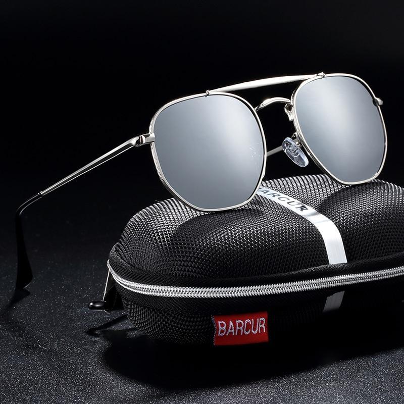 Luxury Famous Original Square Sunglasses for Men and Woman  Polarized Hexagon Sunglasses Oculos De Sol gafas lunette de soleil femme WIth UV400 Protection - SJB-DIAMOND ELITES