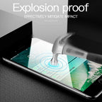 Curved Edge Tempered Glass For iPhone 12 11 Pro Xr X Xs Max Screen Protector For iPhone 6 6s 7 8 Plus SE 2020 Protective Film  Real Premium Tempered Glass Film Screen Protector for Iphone Stevvex