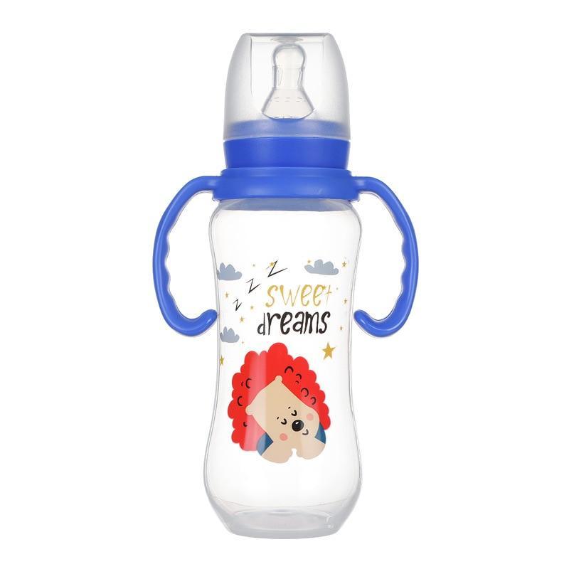 Baby Durable  Infant Nursing Bottle Feeding Cup With Grip High Quality Nipple Baby Feeding Bottle Stevvex