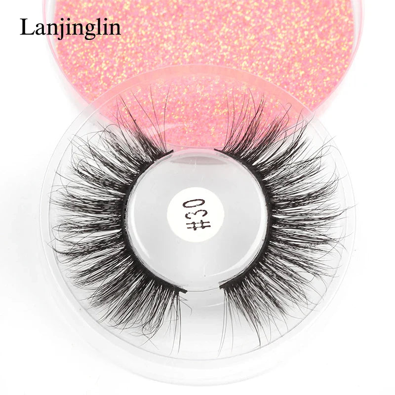 4/100 Pairs Wholesale Fake Lashes 3D Mink Eyelashes Fluffy Dramatic Lashes Cruelty Free False Eye lashes Makeup Tools maquillaje Lootquake LLC