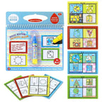 Reusable Magic Water Drawing Book With Pen Coloring Painting Book Drawing Board Juguetes Education Learning Toys for Children - SJB-DIAMOND ELITES