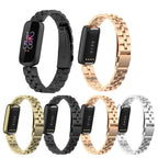 Stainless Steel Fitbit Luxe Band - Sleek Luxury Design - SJB-DIAMOND ELITES