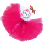New Trend Dress For Baby Girls First 1st Birthday Baby Clothing Toddler Summer Clothes For Birthday Party