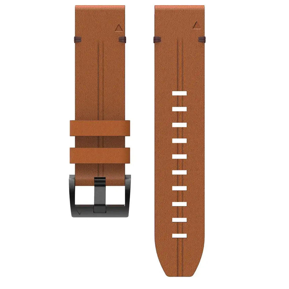 Garmin Soft Leather Band - QuickFit Stylish Upgrade - SJB-DIAMOND ELITES