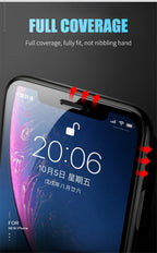 Full Cover Ceramics Screen Protector Explosion-proof Soft Film For iPhone 12 Mini 11 Pro XS Max XR X 8 7 6S Plus SE2 Soft Glass  Tempered Glass Screen Protector Compatible iPhone