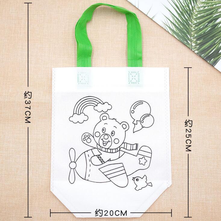 6Pcs Antistress Children Eco-friendly Graffiti Bag Kinderarten For  Hand Paiting For Kids - SJB-DIAMOND ELITES