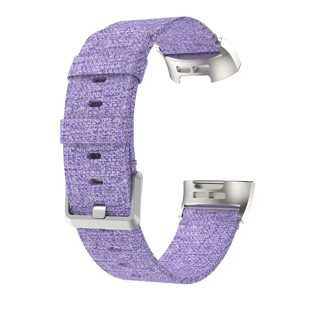 Fitbit Charge 5 6 Nylon Band - Durable Comfortable Strap - SJB-DIAMOND ELITES