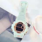 Electroic Shock Digital Watch Unisex Sports Waterproof  Watch With LED Colorful Mode Wristwatch For  Men and woman - SJB-DIAMOND ELITES