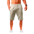 BreezeFit Men's Linen Shorts: Cool, Stylish, Versatile THRIXINE