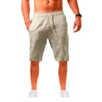 BreezeFit Men's Linen Shorts: Cool, Stylish, Versatile THRIXINE