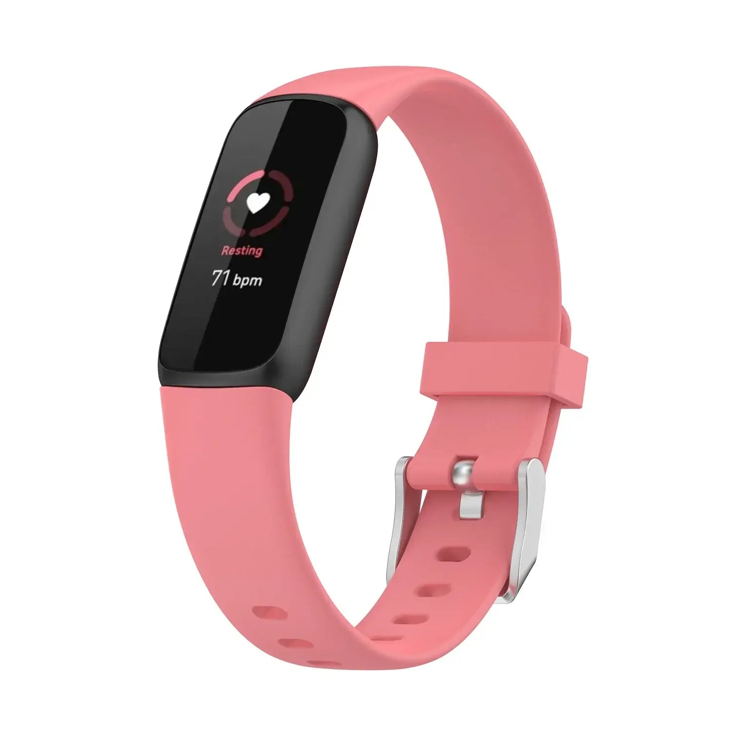 Fitbit Luxe Silicone Band - Soft Comfortable Flexible Strap - SJB-DIAMOND ELITES