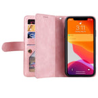 Business Blue New Cards Flip Leather Case For iPhone 14 13 12 11 Pro Max 10 X 6 6s 7 8 Plus XR XS Max Multifunctional Wallet Phone Case  Multi-Card Wallet Leather iphone Case Stevvex