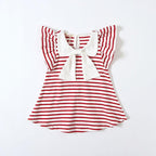Colorful Modern Luxury Handmade Summer Baby Clothes with Cartoon Long-sleeved Dress for Casual Wear For Baby And Girls 0-5years