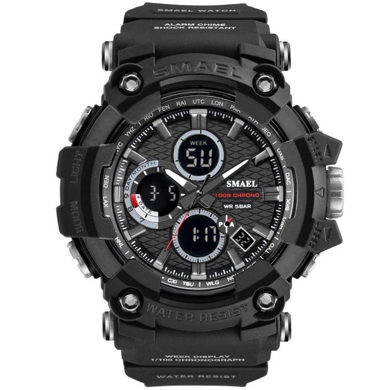 Men's  Sports Watches Top Brand Luxury Military Quartz Watch Men Waterproof 50M Shock  Digital Whats Relogio Masculino - SJB-DIAMOND ELITES