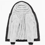 2023 Winter Men Thick Sweatshirt Full Throttle Cafe Racer Rockabilly Biker Zipper Jacket Fleece Warm Mens Thicken Hoodies