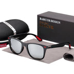New Trending Polarized Sunglasses Women Square eyewear Glasses Vintage Unisex Goggle For Male and Woman With UV400 Protection - SJB-DIAMOND ELITES
