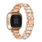 Fitbit Versa & Sense Metal Band - Premium Durable Style - SJB-DIAMOND ELITES