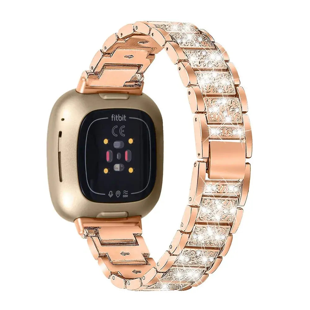 Fitbit Versa & Sense Metal Band - Premium Durable Style - SJB-DIAMOND ELITES
