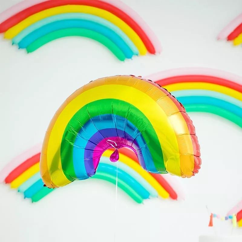 Big Popular Decorations Ballons in Donuts Lip Stick Ice Cream and Rainbow Style Balloons For Kids  Baby and Birthday Decorations Inflatable Helium - SJB-DIAMOND ELITES