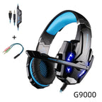 Modern Luxury Gaming STEVVEX Headset over-ear Game Earphones Wired gaming headset microphone Deep bass stereo headphones for PC and GAming - SJB-DIAMOND ELITES