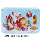 New 60 Pieces Wooden Puzzle Kids Toy Cartoon Animal Wooden Puzzles Child Early Educational Learning Toys for Christmas Gift - SJB-DIAMOND ELITES