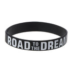 Silicone Rubber Band Elastic Inspirational Motivation Bracelets Never Give Up Perfect Gift For Men And Women Cool Fashion Style - SJB-DIAMOND ELITES