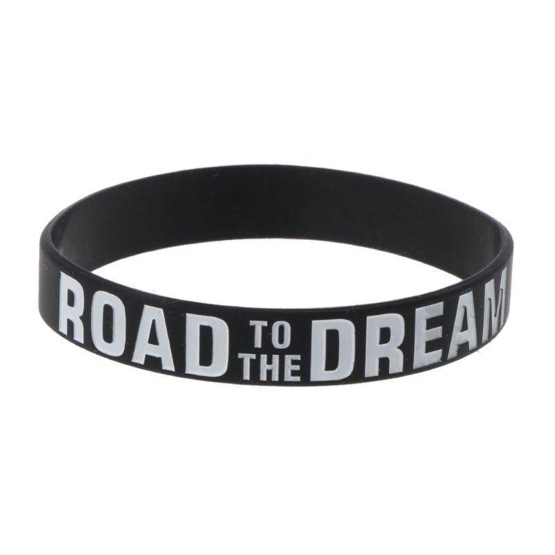 Silicone Rubber Band Elastic Inspirational Motivation Bracelets Never Give Up Perfect Gift For Men And Women Cool Fashion Style - SJB-DIAMOND ELITES